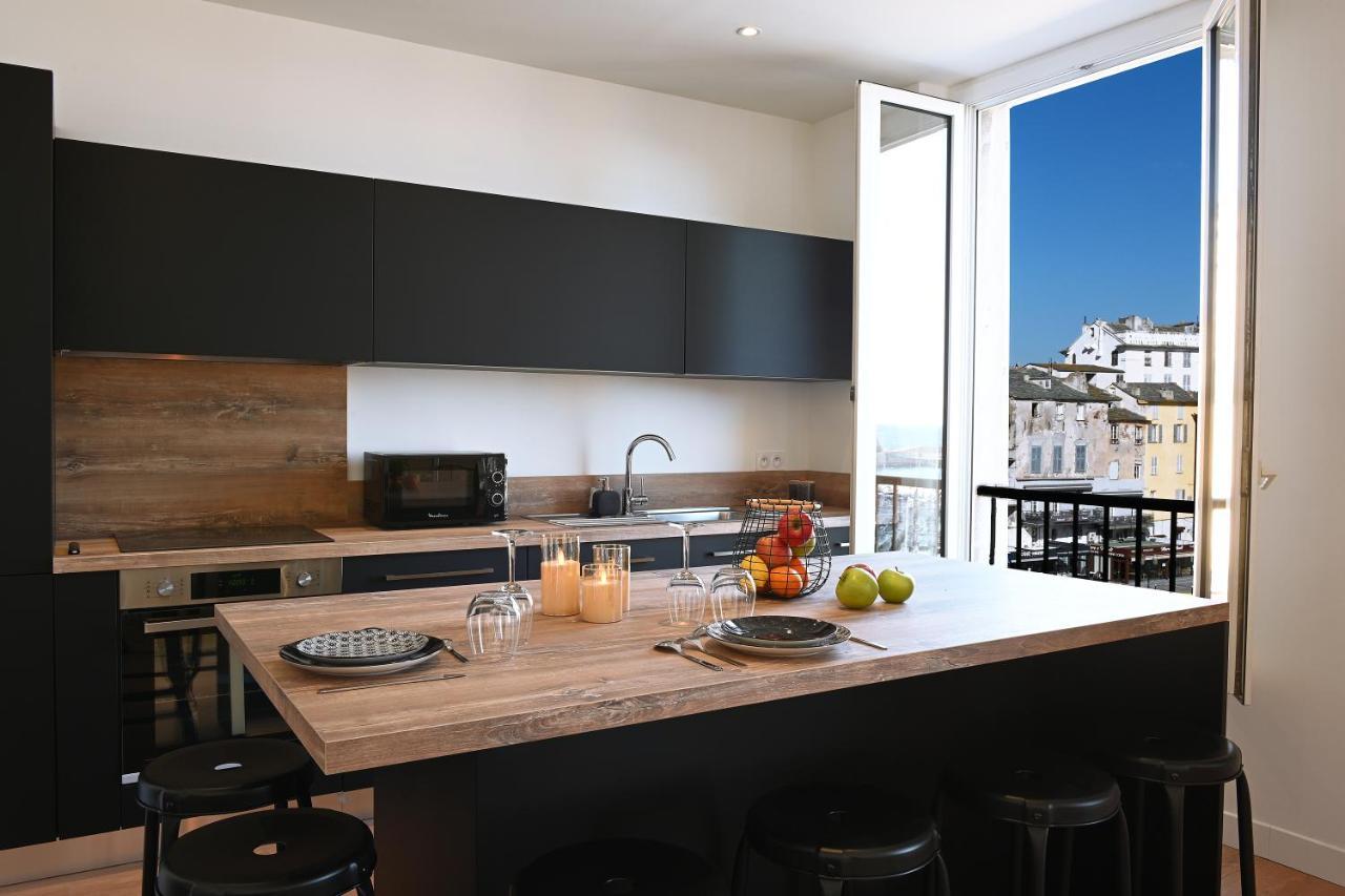 Sognu Di Matteu - Bel Appartement Entierement Climatise - Vue Mer, Vieux Port Bastia Bastia  Exteriér fotografie